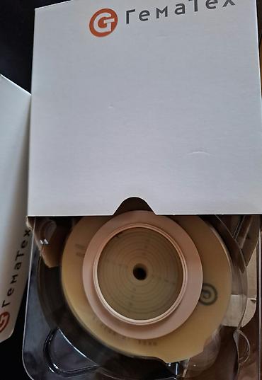 vapur 10000: GemaTex iki hissəli stoma sistemi, təp təzə 
dəst 30+10 ədəd — 3