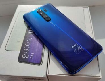 айфон 14 про макс: Redmi Note 8 Pro, 128 GB, rəng - Göy, Sənədlərlə