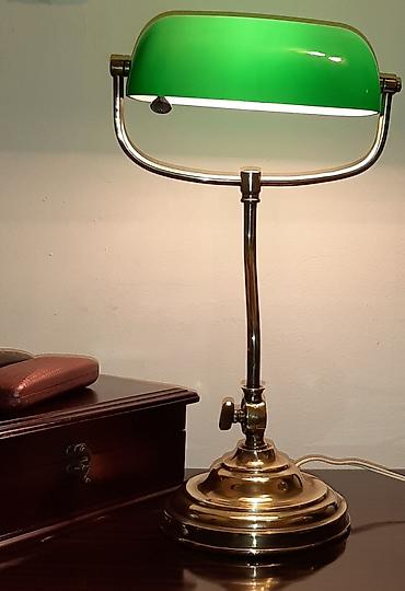 Stilske lampe: Bankarska vintage originalna stona lampa Izuzetno stara, u izvornom — 9