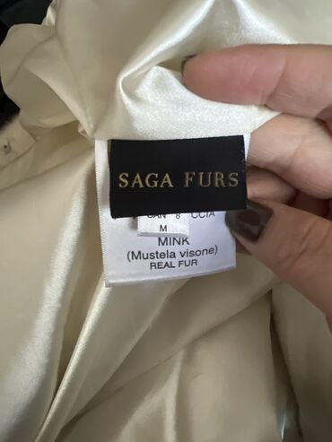 Шубы: Шуба, Норка, По колено, Италия, M — 5