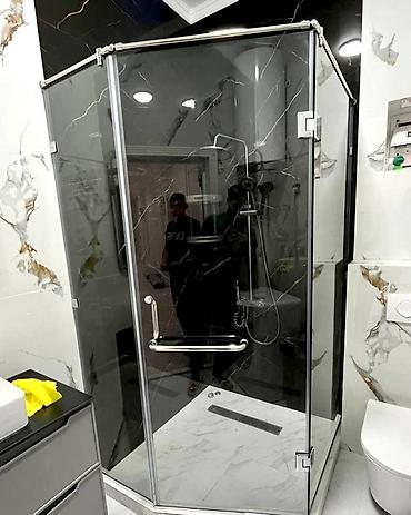 Душевые кабины: Душевая кабина Высота поддона: 20 см — 11