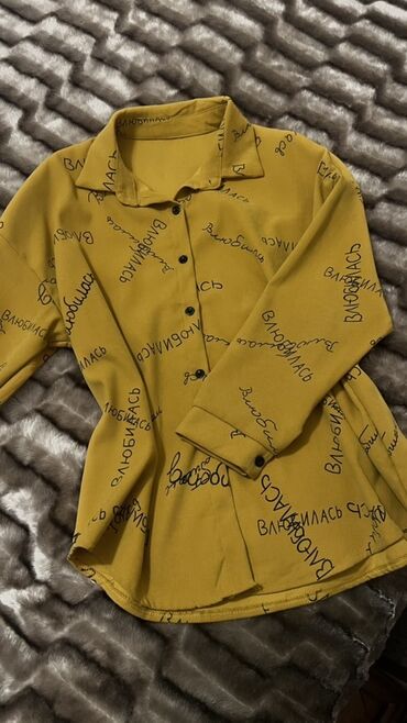 детский сплошной купальник: Xardal rəngli naxışlı qadın köynəyi Səliqəli və əla vəziyyət - Model