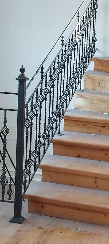 Pilləkən məhəccərləri: Yeni Pilləkən məhəccəri, Polad, Pulsuz çatdırılma — 29