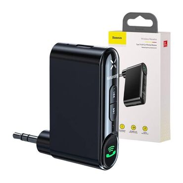 Videokameralar: Baseus Wireless Receiver – 3.5 mm AUX Bluetooth qəbuledici