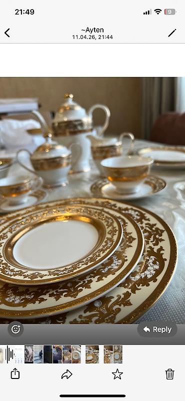 Digər: Royal bone servıs 12 persona caynı, obednı ve kofeynı 3000azn 2020-cı — 2