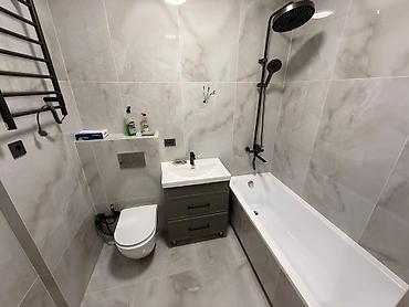 Продажа квартир: 1 комната, 52 м², Асанбай мкр Элитка, 11 этаж, Дизайнерский ремонт — 10