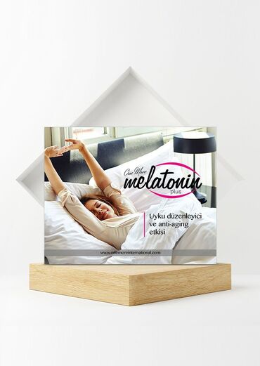 Нитриловые перчатки: MELATONİN Aktiv maddələrdən ibarət olan melatonin öncə zehni