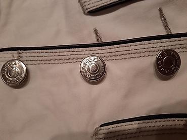 japanski biseri: Original kratka Dsquared2 jakna od kepera sa koznim detaljima — 6