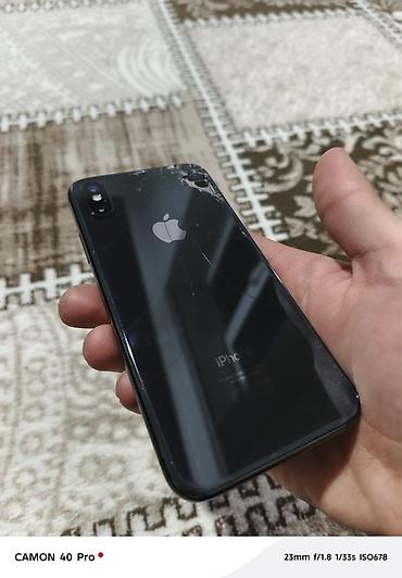 Apple iPhone: IPhone X, Б/у, 64 ГБ, Space Gray, Чехол, 100 % — 3
