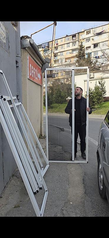 Ağcaqanad torları: Ağcaqanad toru Qapı üçün -da lalafo.az — 12 Ağcaqanad torları: Ağcaqanad toru Qapı üçün — 12