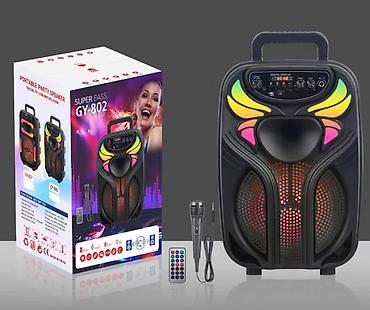karaoke ses sistemi: Yeni Kolonka, Növ - Portativ, rəng - Qara — 1