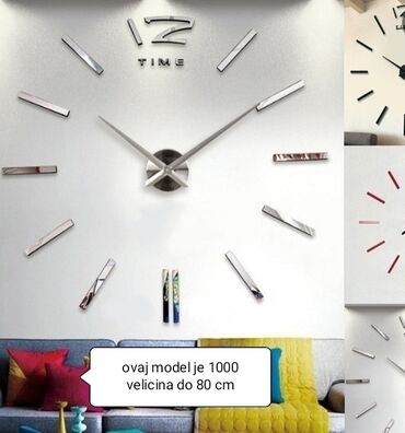 71 oglasa | lalafo.rs: Zidni sat TIME boje prikazane na slici u ponudi imam i veće skazaljke