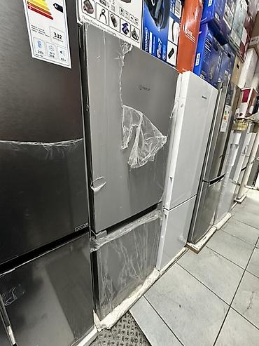 Холодильник Indesit, двухкамерный, серебристый (цвет нержавеющей