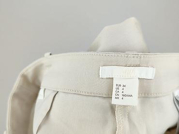 28: H&M, Spodnie materiałowe damskie, rozmiar 2XS — 4