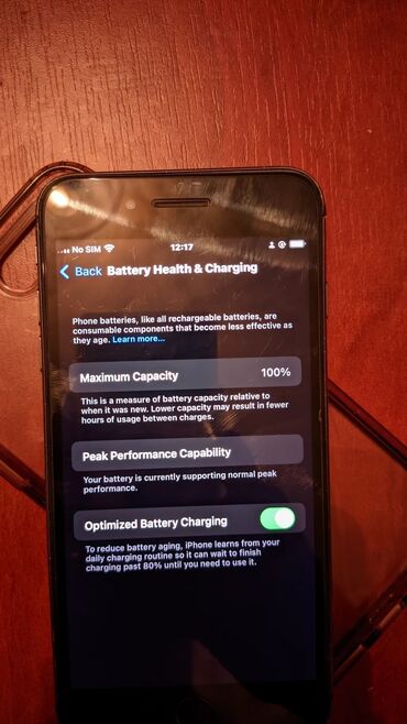 iphon 6s: IPhone 8 Plus, 64 GB, Qara, Barmaq izi