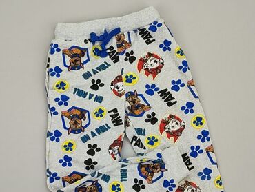 spodnie woskowane kremowe: Spodnie dresowe, Nickelodeon, 5-6 lat, 116, stan - Bardzo dobry