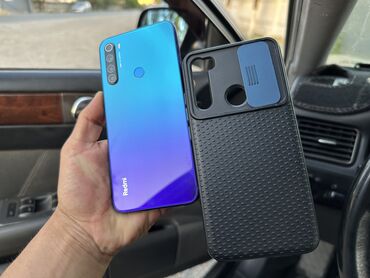 Redmi: Redmi, Redmi Note 8, Б/у, 64 ГБ, цвет - Синий, 2 SIM