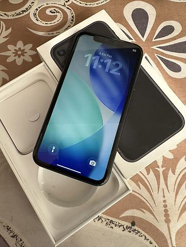 IPhone 11, 128 GB, Qara, Face ID
