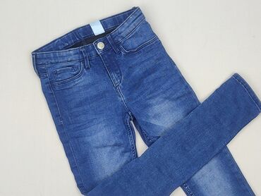 goodies spodnie woskowane: Джинси, H&M, 9 р., 128/134, стан - Ідеальний