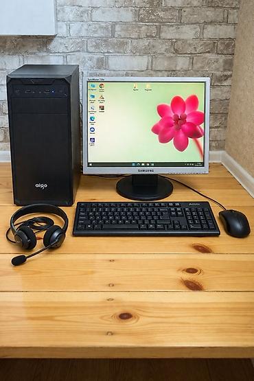 nar internet tarifi: 💻 Kompüter satılır (Komplekt – monitor + klaviatura + mouse) 🔹 — 1