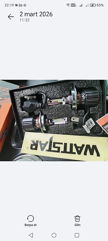 Ehtiyat hissələri: WATSAR ALFARED PLUS LED far lampası dəsti - Avtomobil üçün LED baş — 1