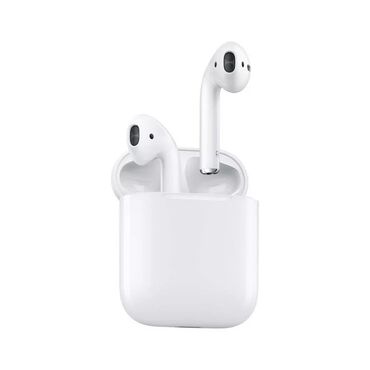 белые наушники цена: Apple AirPods 2-series «Оригинал» | Гарантия + Чехол Мы находимся в