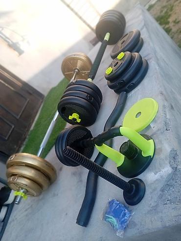 Ştanqlar və ştanq diskləri: Ştanq, Çəki: 65 kq, Yeni — 4