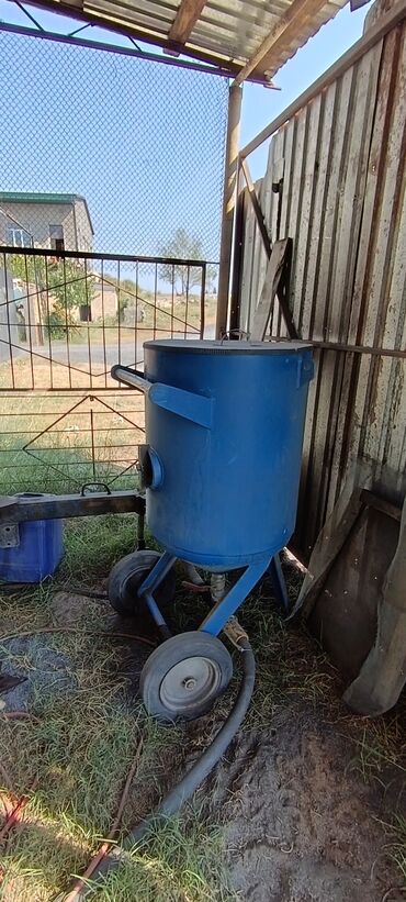 Kompressorlar: Sürülə bilən qumlama (sandblasting) üçün dizel hava kompressoru - — 10