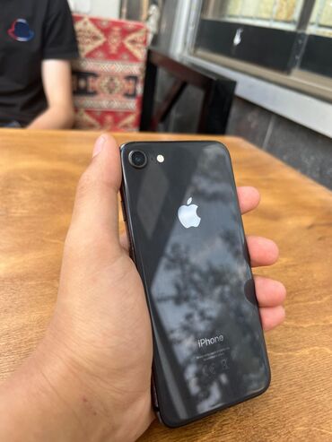 ses yazan aparat satisi: IPhone 8, 64 GB, Qara