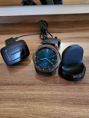 samsung gear s: Б/у, Смарт-часы, Samsung, Сенсорный экран, цвет - Черный — 1