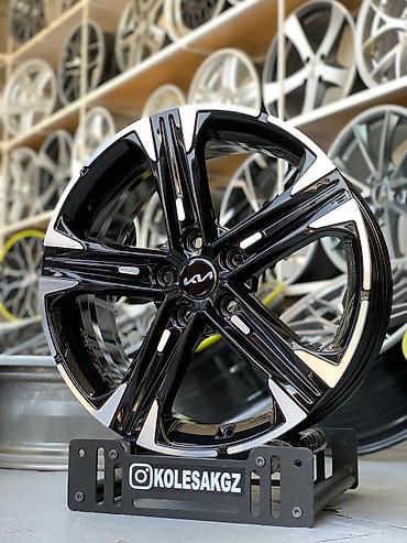work r18: Литые Диски R 18 Kia, Комплект, отверстий - 5, Новый — 2