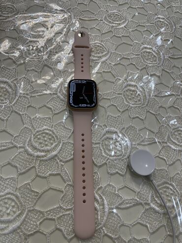 apple watch 5 44mm qiymeti: Yeni, Smart saat, Apple, Аnti-lost, rəng - Çəhrayı