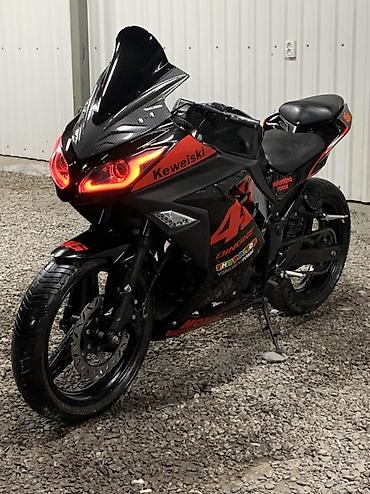 Мотоциклы: Kawasaki ninja 300 реплика 250 куб, 2023 год Коробка 5 Ступка — 1