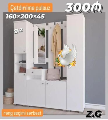 Divanlar: Yeni, Düz dolab, Dəhliz dolabı