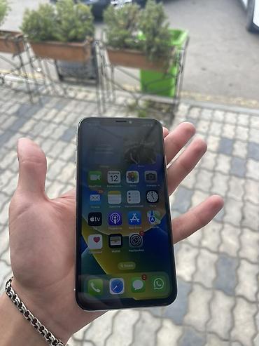 iphone x maxs: IPhone X, 64 GB, Gümüşü, Face ID — 1