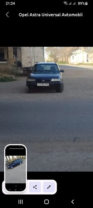 Opel: Opel Astra: 1.6 l | 1995 il Universal -da lalafo.az — 8 Opel: Opel Astra: 1.6 l | 1995 il Universal — 8