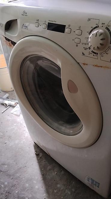 islenmis paltaryuyan: Paltaryuyan maşın Hoover, 6 kq, İşlənmiş, Avtomat, Qurutmasız, Ünvandan götürmə — 1