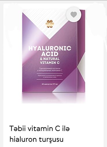 evalar vitamin c: Hialuron turşusu və təbii vitamin C kapsulları Məhsul təsviri: - — 1