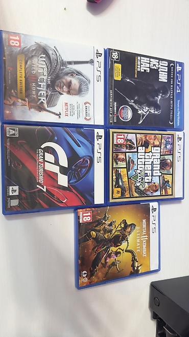 Коллекция дисков для PlayStation (PS5/PS4): - The Witcher 3: Wild