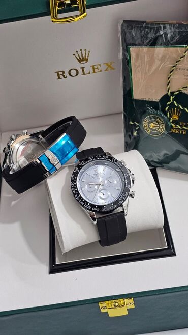 Qol saatları: Yeni, Qol saatı, Rolex, rəng - Qara — 9