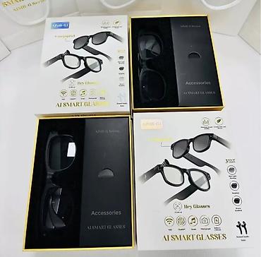 Футляры для очков: 🕶 AI SMART GLASSES AIME-G1 — умные очки с камерой 5 МП Современные — 2