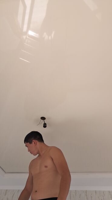 Натяжной потолок: Натяжной потолок Глянцевое, Матовое, 3D потолки Гарантия, Бесплатная консультация, Бесплатный замер — 11