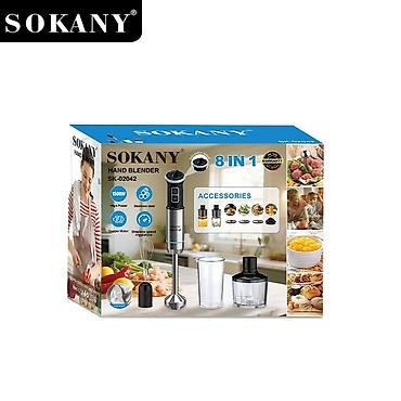 stasionar: Məhsul №: 1851 Məhsulun adı: Sokany SK-02042 8in1, 1 L, Qara Brend — 3