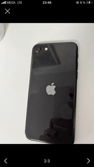 сколько стоит бу айфон 12: IPhone SE 2020, Колдонулган, 128 ГБ, Кара, 100 %