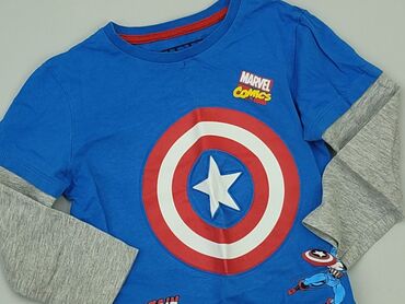 czarna bluzka wieczorowa: Blouse, Marvel, 3-4 years, 98-104 cm, condition - Fair