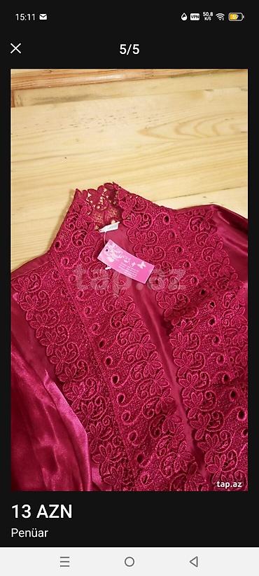 Нижнее белье: JENNIFER Lingerie markalı qadın penüarı və gecə donu dəsti. - Rəng — 3