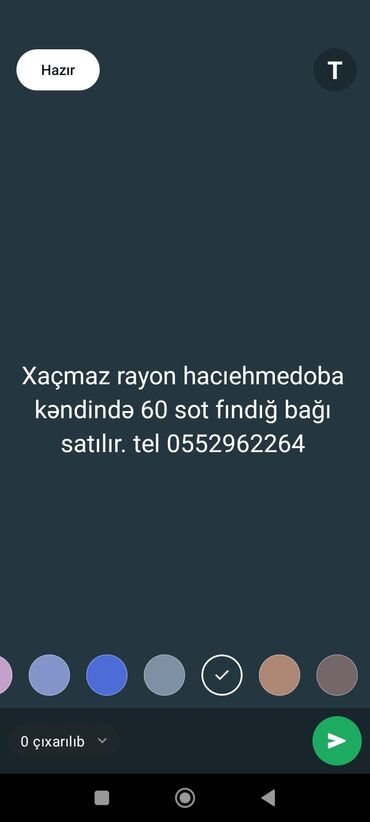 torpaq xaçmaz: Torpaq sahələrinin satışı