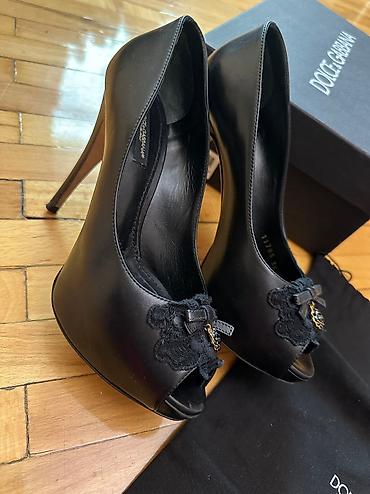 Tuflilər: Tuflilər, Dolce & Gabbana, Ölçü: 36.5, rəng - Qara, Yeni — 4