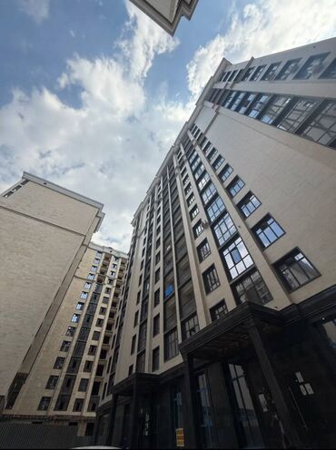 посуточная квартира кызыл аскер: 1 комната, 44 м², Элитка, 6 этаж, ПСО (под самоотделку)