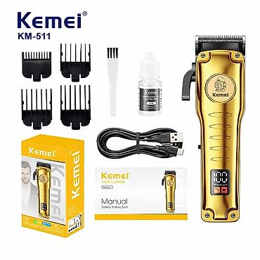 Бытовая техника: №: 13142 Məhsulun adı: Saqqal və bığ kəsimi üçün trimmer Kemei KM511 — 1
